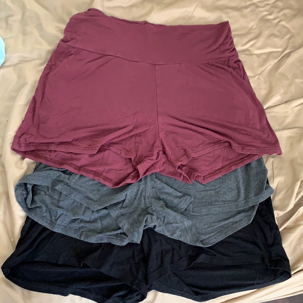 Bundle of three medium Maternity shirts